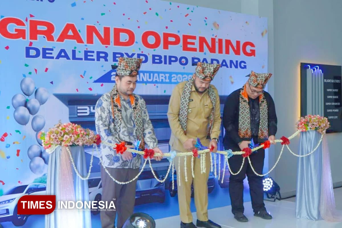 BYD BIPO Resmi Beroperasi di Kota Padang, Dorong Ekonomi Hijau dan Serap Tenaga Kerja Lokal